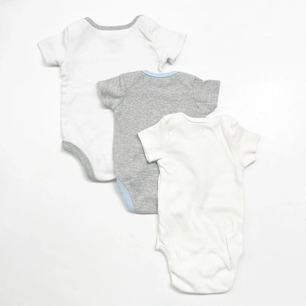 Wonder Nation/Mini Muffin/Rae Dunn Baby baby boys short sleeve bodysuits